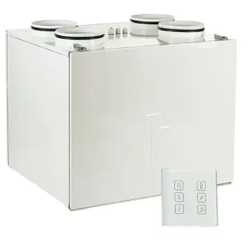 Ekotec | vents centrala wentylacyjna z wymiennikiem przeciwprądowym 400m3/h vut 550 vb ec a21
