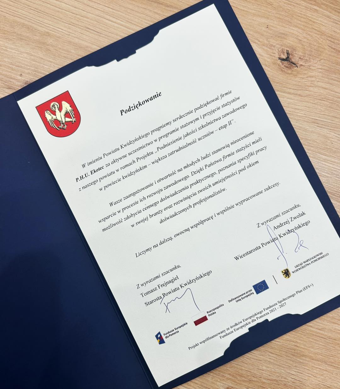 Ekotec | podsumowanie staży uczniowskich 2025 r.