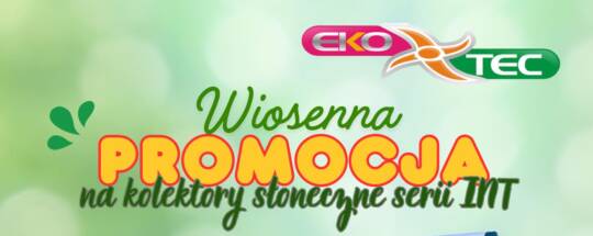 Ekotec | 🌞 wiosenna promocja w ekotec! 🌿