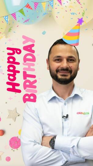 🎉 Dziś swoje urodziny obchodzi nasz szef Marcin! 🎂🥳