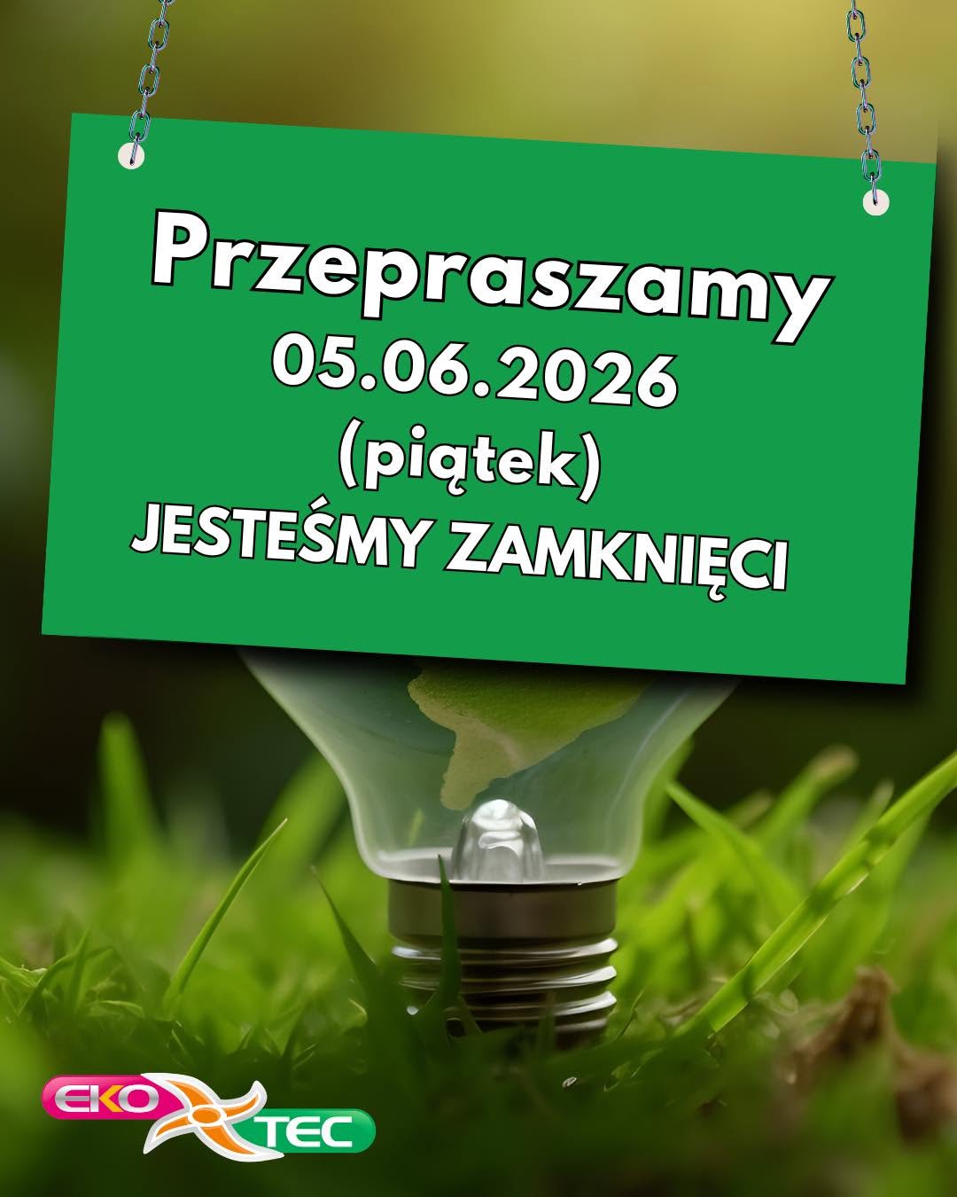 Jesteśmy nieczynni