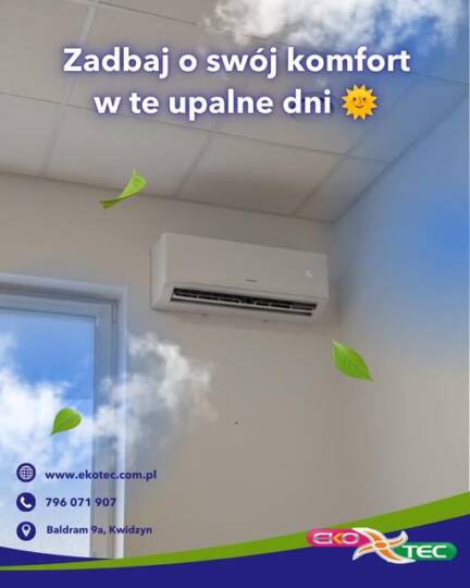 ☀️ Upały dają się we znaki? Zadbaj o komfort w swoim domu lub biurze! ❄️